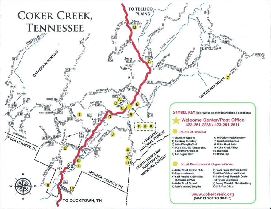 Coker Creek Tn Zip Code at Mary Figueroa blog